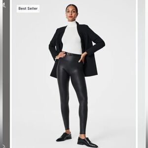 Spanx Faux Leather Leggings